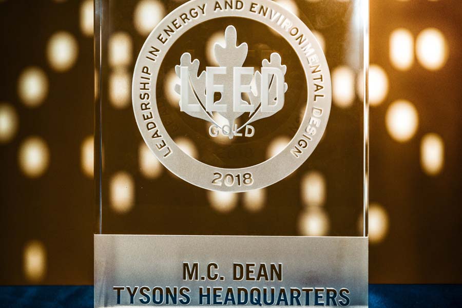 M.C. Dean strikes LEED Gold