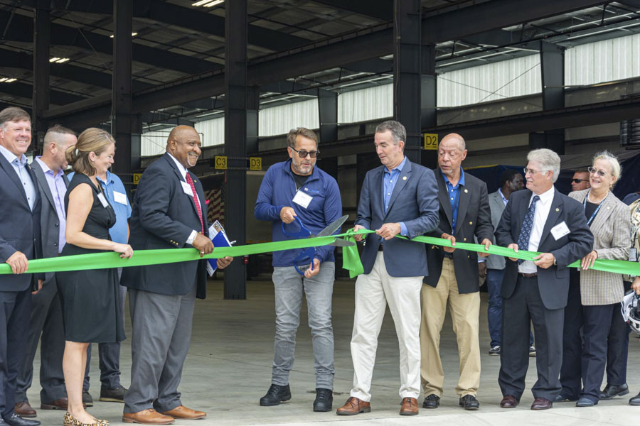 Governor Northam provides keynote at M.C. Dean facility ribbon cutting
