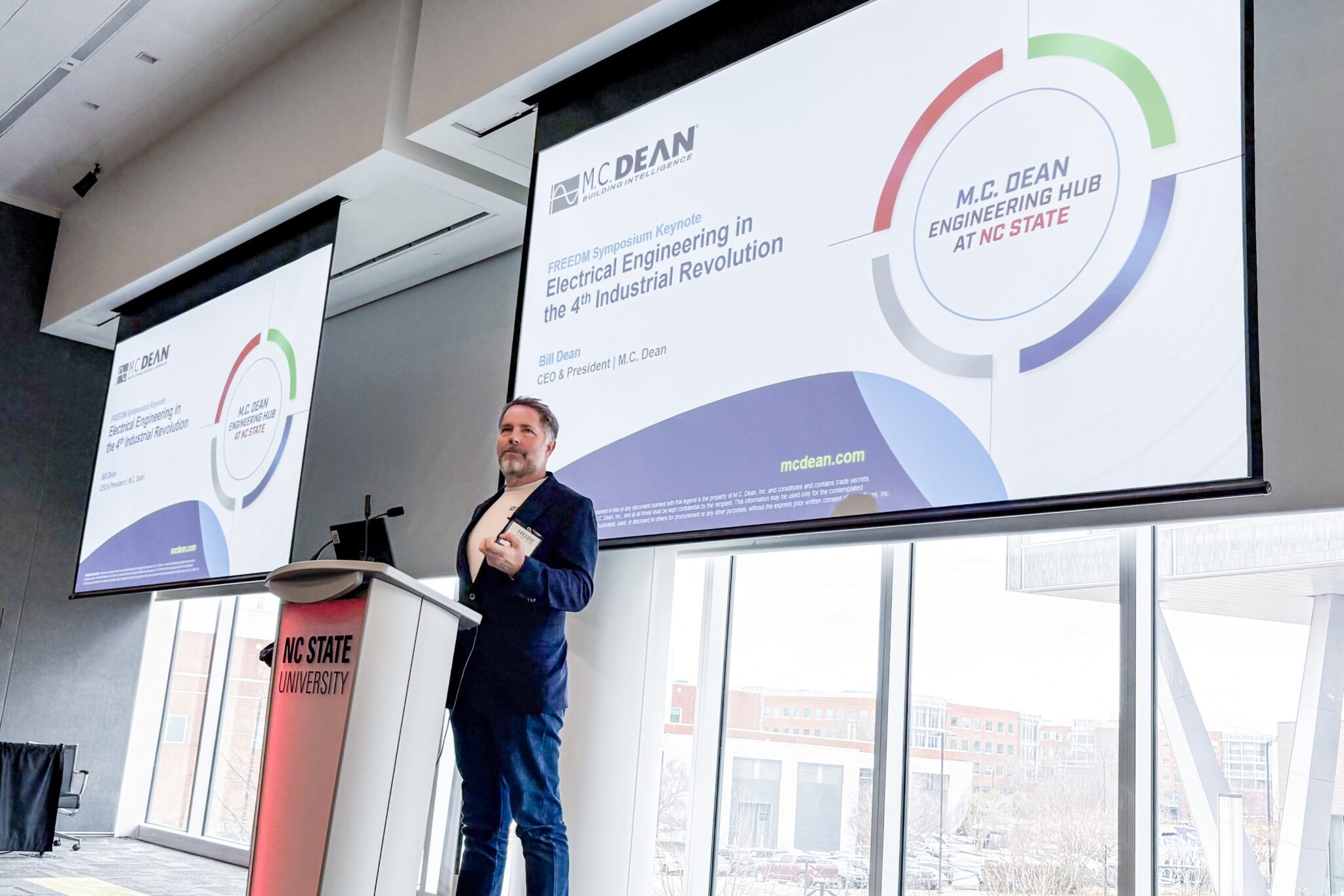 M.C. Dean and NC State launch M.C. Dean Engineering Hub